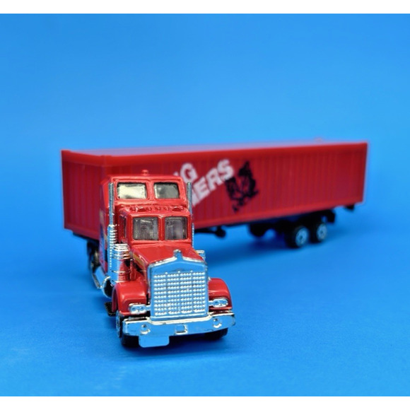 Vintage Zee Toys K-3 FLYING TIGER HO scale model Semi-Tractor Truck Trailer - Picture 7 of 9
